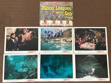 20000 LEAGUES UNDER THE SEA, Kirk Douglas, James Mason, Set of 6 , lc2391