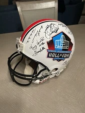 NFL HOF FULL SIZE HELMET #2 with 21 HOFer Autographs