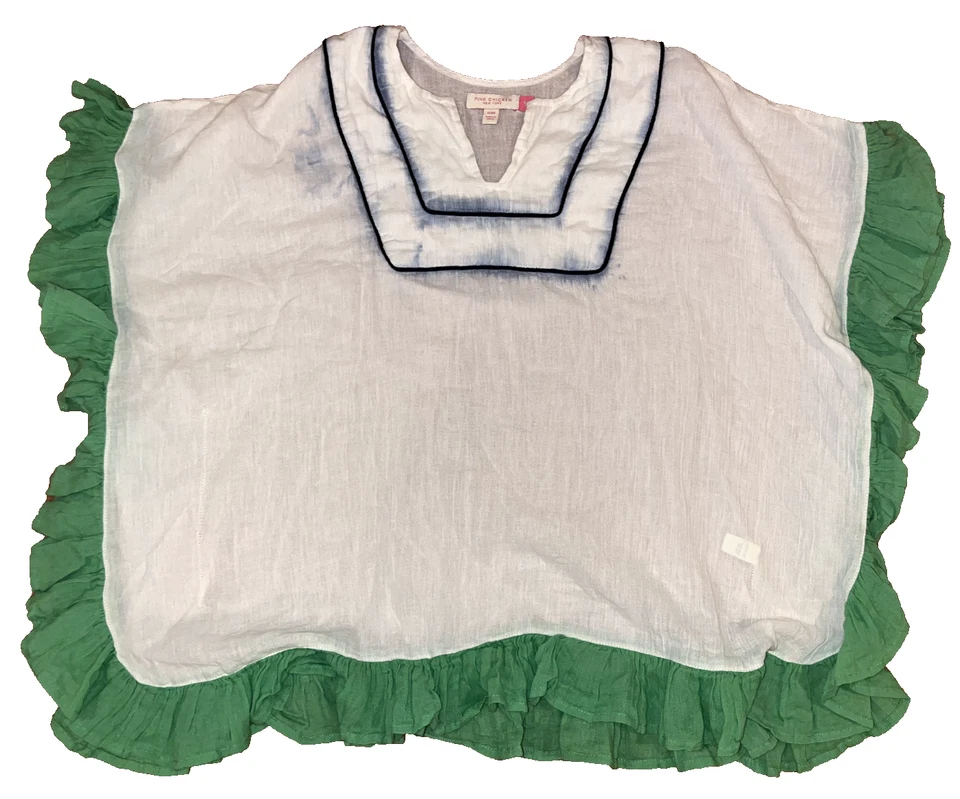 Pollo Rosa Niñas Talla 6/8Y Verde Crema Azul Tie Dye Transparente Natación Encubrimiento Foto 2 de 4