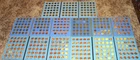 Wheat penny Collection 1909 vdb 2025 lincoln steel cents pds bu +extra folder