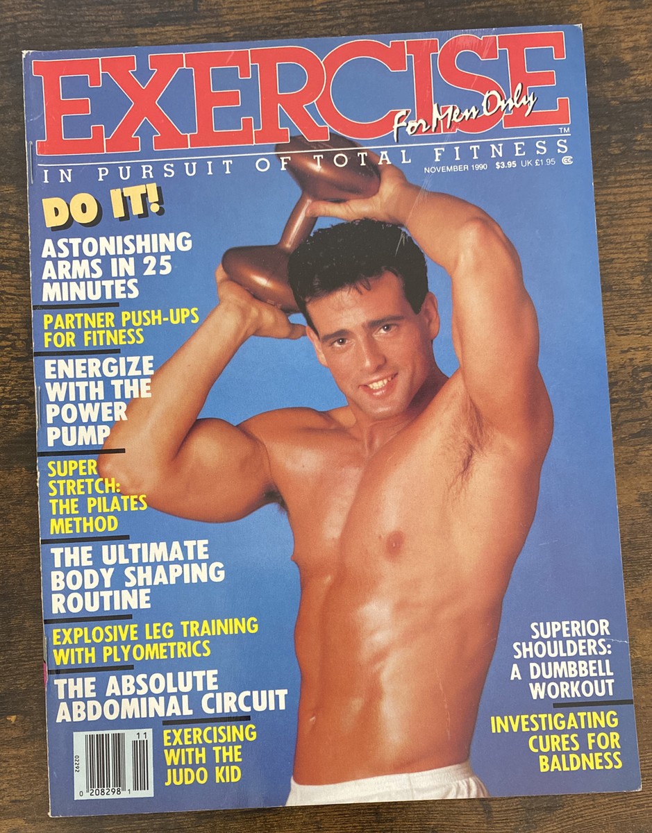 Exercise For Men Only Magazine November 1990 In Pursuit of Total