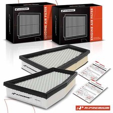 2Pcs Left & Right Engine Air Filters for Audi RS4 RS5 8F7 8T3 B8 8K5 2010-2017