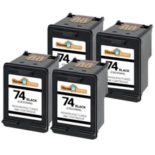 4PK Compatible With HP 74XL CB335WN Black Ink Cartridge for HP Deskjet J5790
