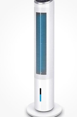 HiFresh Evaporative Cooler   40 inch Portable Oscillating Tower Fan  