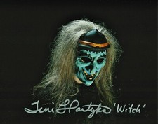 TERRI PARTYKA SIGNED 'HAUNT' MOVIE 8x10 PHOTO 1 COA WITCH ACTRESS SLASHER HORROR