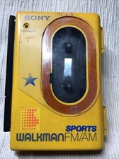 Sony Walkman AM FM stereo Cassette player WM-F45