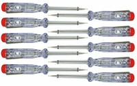 10X StromprüFer 120-250V 60Mm PhasenprüFer SpannungsprüFer Schraubendreher