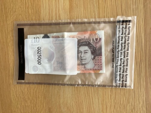 1000 x Plastic Tamper Evident Note, Bank Bags, Cash, Money - WHOLESALE PRICES - Picture 3 of 5