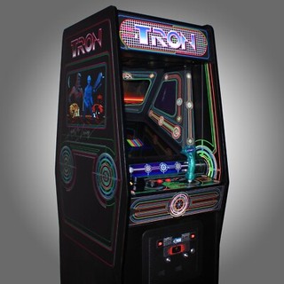 TRON Arcade, Autographed Sculpture