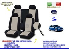 Fodere Coprisedili Fiat Grande Punto sedile su misura set blu per auto copri in