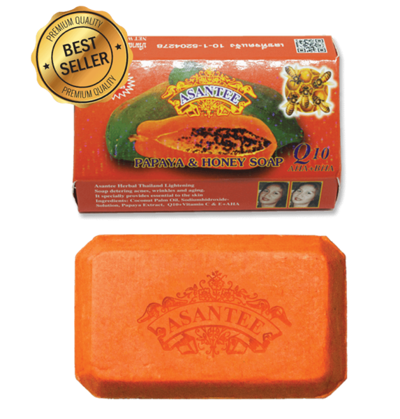 Asantee Tamarind Turmeric Honey Soap Skin Lightening Collagen Acne