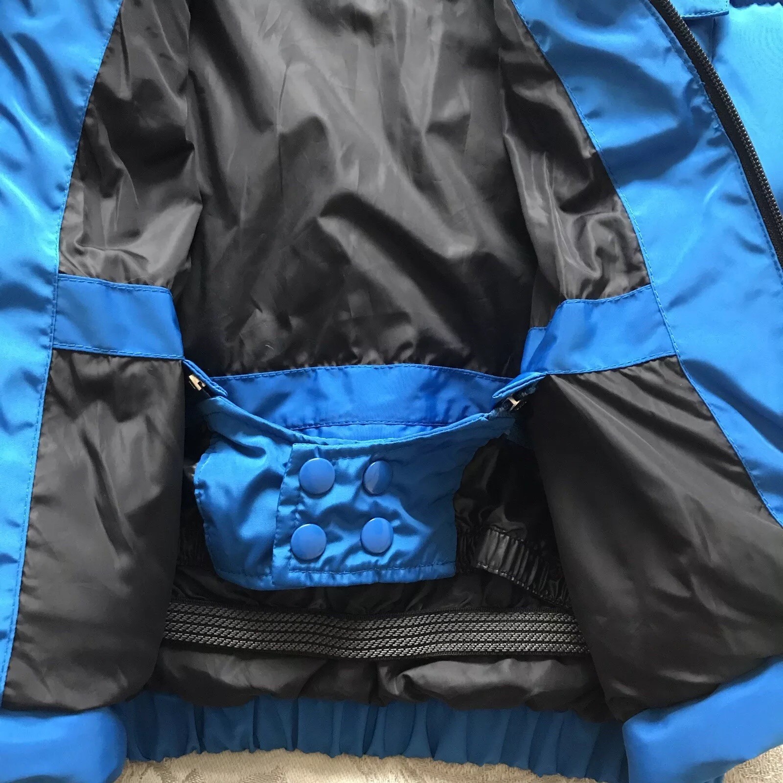 DIOR JR Royal Blue Padded Down Jacket For 10 Y Old Kid image 6