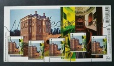 2012 NETHERLANDS SHEET MOOI NEDERLAND (55) MIDDACHTEN HISTORICAL ESTATE VF MNH