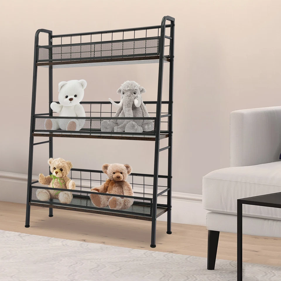 Schallplatten Aufbewahrung 3 Etagen Schallplatten Regal Schallplatten Ständer - Bild 4 von 4