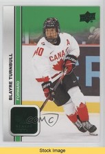 2023 Upper Deck Team Canada Juniors Women's WC Green Blayre Turnbull READ u2v