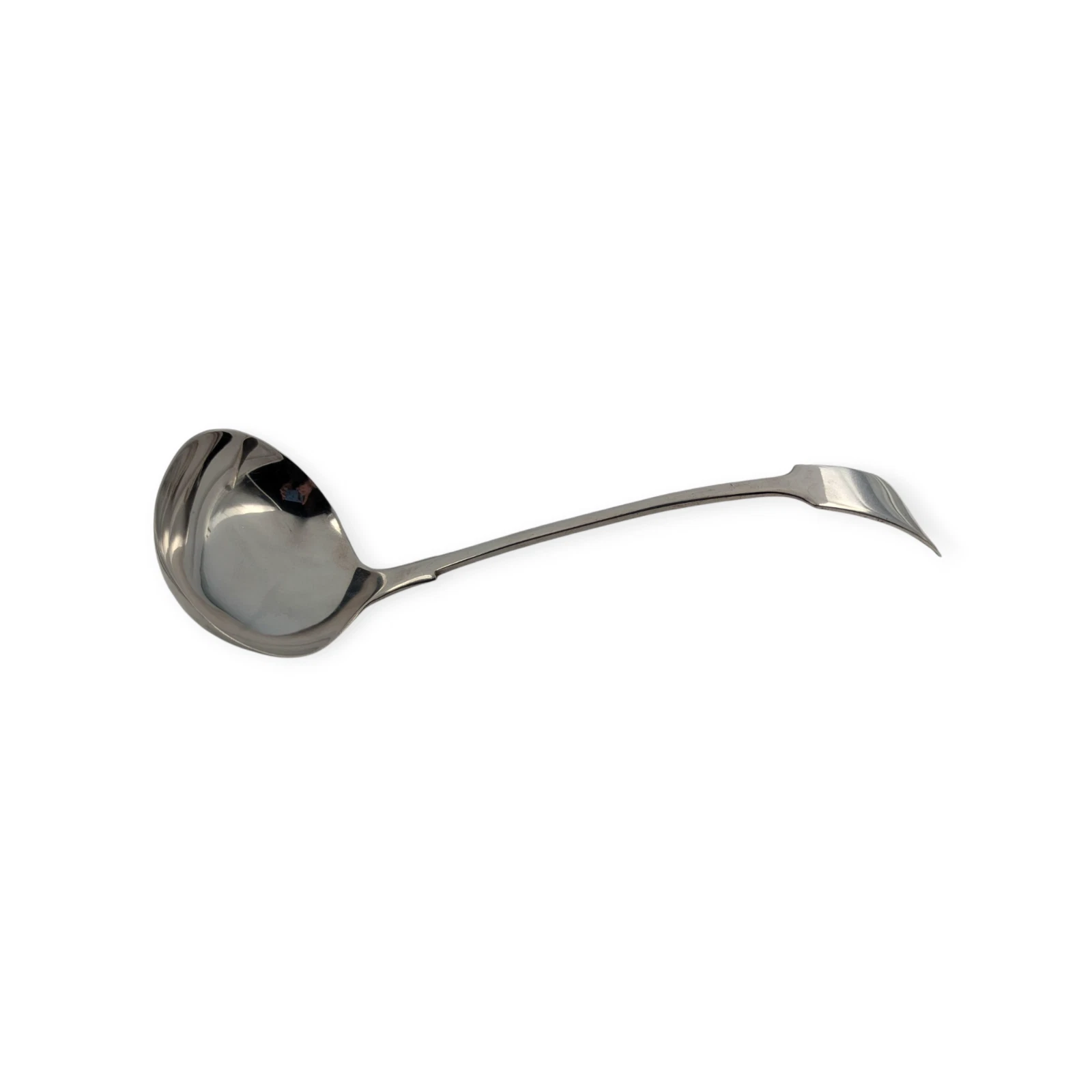 Soup Ladle ~ Plain Pattern by Atkin Bros Silverplate Flatware No Mono 11.5"