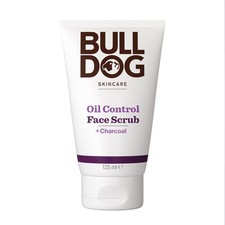 BULLDOG SKINCARE - Oil Control Face Scrub For Men | Exfoliating Charcoal Scrub |