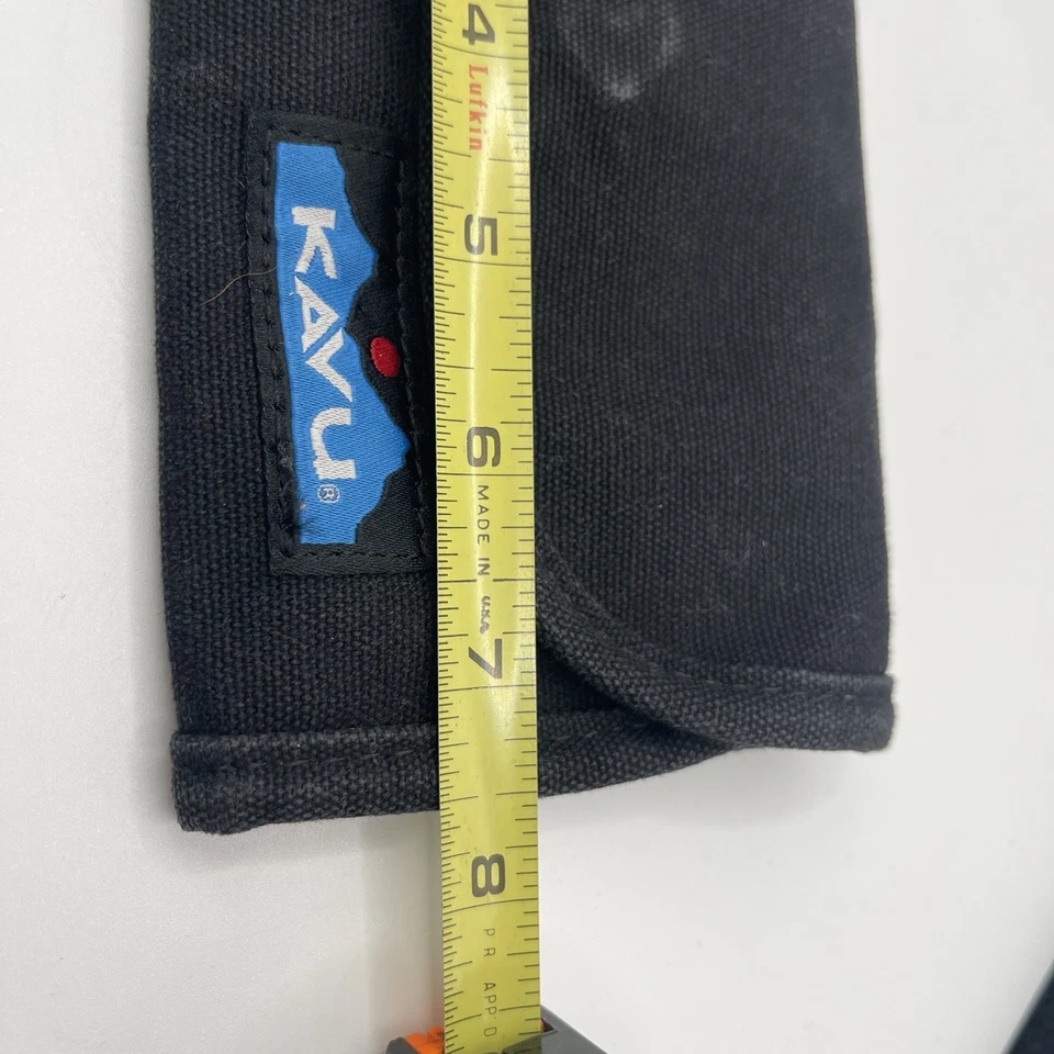 Organizador de viagem KAVU Big Spender carteira tripla embreagem preta - Imagem 4 de 4