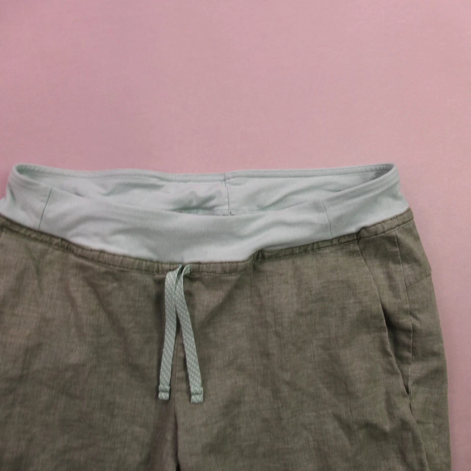 Pantalones chinos ligeros Patagonia para mujer verdes con bolsillos de pierna recta Foto 2 de 4