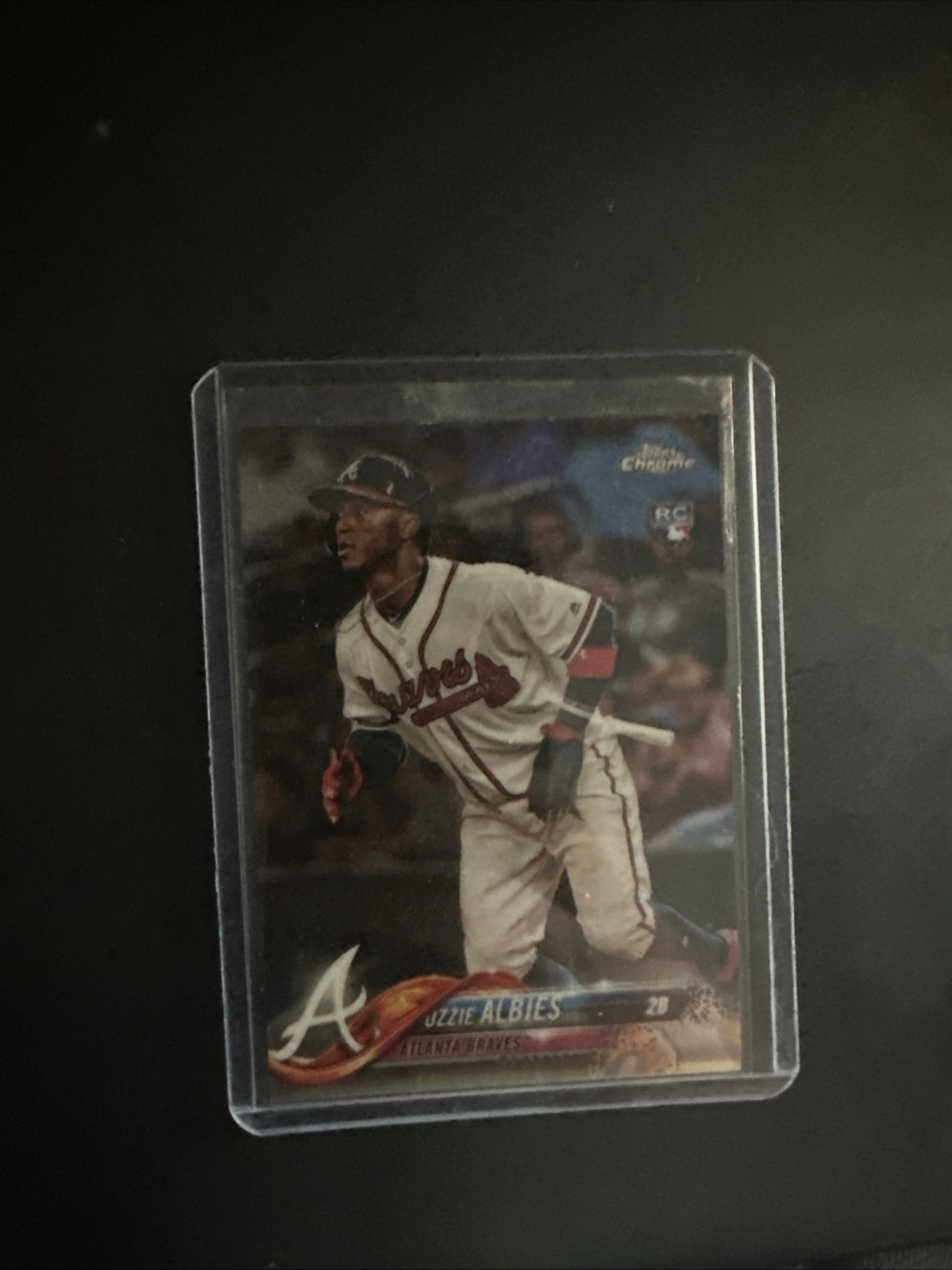 2018 Topps Chrome - Ozzie Albies #72 (RC)