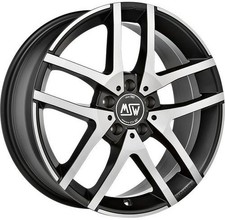 4x Alufelgen MSW 28 für Mazda 3 III BN BL ABE 16 Zoll Felgen