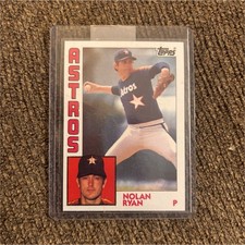 Topps 1984 Nolan Ryan #470 Houston Astros  Baseball Card PSA GRADE 10 ESTIMATED