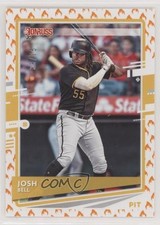 2020 Panini Donruss Back Variation On Fire 33/75 Josh Bell (Steel City) #146 2r8