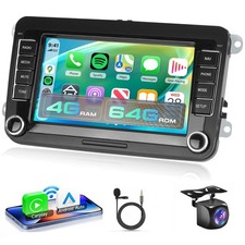 Rimoody Wireless CarPlay Radio for VW Passat Jetta Tiguan Golf MK5 MK6 7"