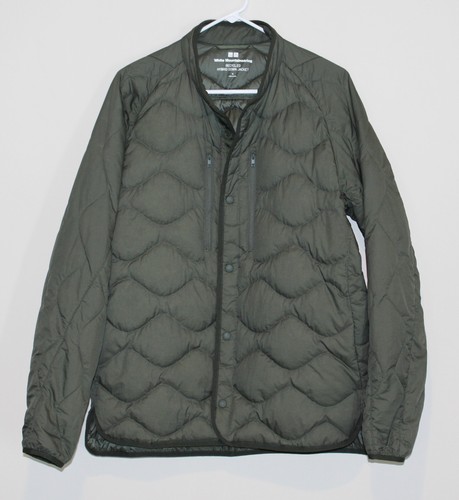 UNIQLO White Mountaineering Recycled Hybrid Down Jacket Olive Men’s Medium