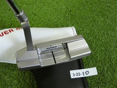 Never Compromise Reserve 1 Tour Satin 34'' Putter with Headcover New