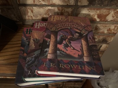 J.K. Rowling Harry Potter Hardcover Year 1 2 and 3 First American Edition