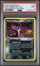 2004 POKEMON EX TEAM ROCKET RETURNS #29 DARK ARBOK-REVERSE FOIL PSA 9 on eBay