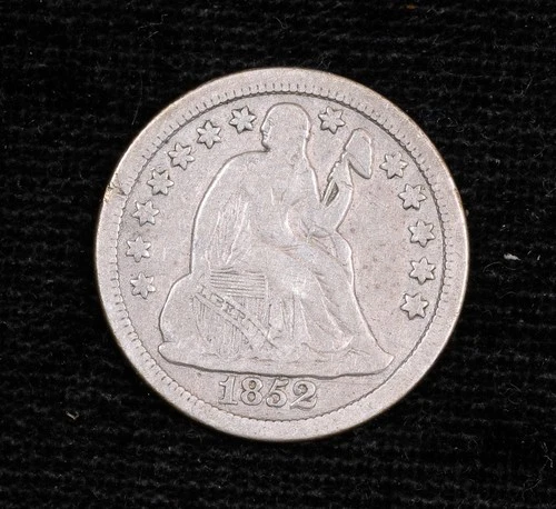 1852 Liberty Seated Dime T.3 #J11562