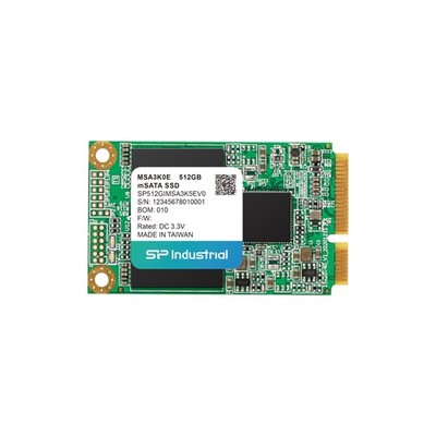 512GB mSATA SSD SATA III 6Gb/s 545MB/s 3D TLC AES-256 SP512GIMSA3K5EV0