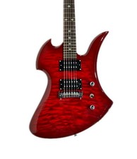 B.C.Rich Mockingbird model Red W/Gig bag Electric Guitar Used From Japan