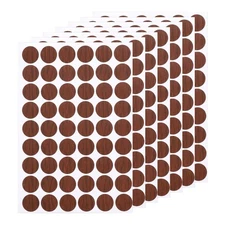 7 PCS Waterproof Self-Adhesive Screw Hole Sticker 0.83" Wood Screw Hole Cover