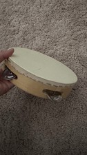 Kids Musical Enstruments- Bongo Drum- Wood Tambourine-Maraca- Wood Clapper