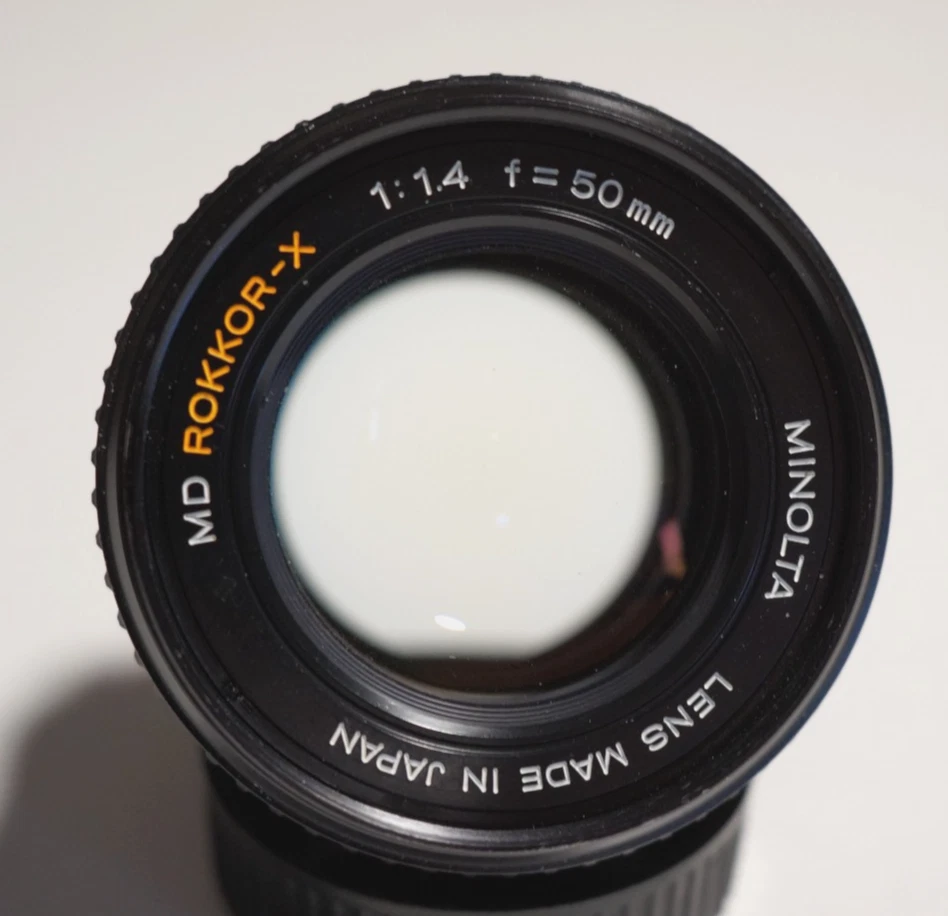 Minolta MD f/1.4 Lenses 50mm Focal for sale | eBay