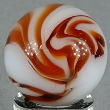 Vintage Alley Swirl Marble .61 Inches Near-Mint Condition Combined Shipping
