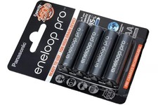 Panasonic Eneloop Pro Ni-MH AA Rechargeable Batteries, 2500 mAh - Pack of 4 16.15 per battery