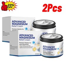 2X Magnesium Pain Relief Cream ,Joint Bo ne Therapy Cream