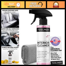 Vegan Leather Seat Cleaner  Stain Remover for Tesla Model Y, 3, S, X, Cybertruc