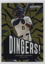2025 Panini Prizm Dingers! Jackson Chourio #1 18d9