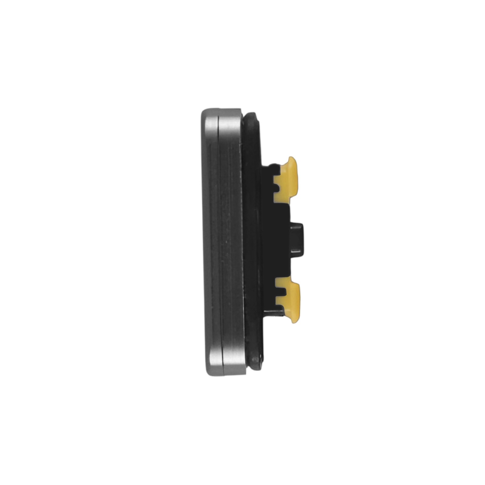 Bouton pour Galaxy S23 FE compatible en aluminium gris avec clic haute précision
