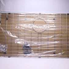 Serene Valley Sink Bottom Grid Rear Drain with Corner Radius 29 x 13-15/16" 