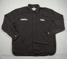 Zara Rhuigi Jacket Mens Medium Black Windbreaker Lightweight Rhude Streetwear