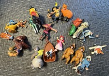 Vintage Disney Fast Food Toy Mega Lot 21pc 90s 00s Aladdin Mulan Jungle Book Etc