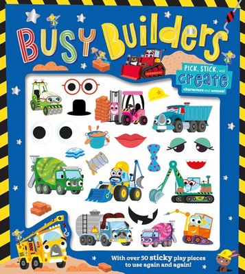 Busy Builders - board book Robinson, Alexandra|Lynch, Stuart