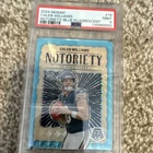 2024 Panini Mosaic Notoriety Caleb Williams Blue Prizm /15 Bears PSA 9