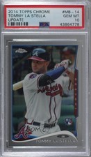 2014 Topps Chrome Update Mega Box Tommy La Stella #MB-14 PSA 10 GEM MT 8d2